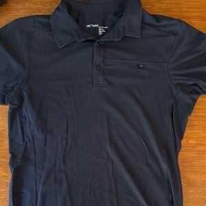 Arc'teryx Men's Dark Blue Polo Shirt